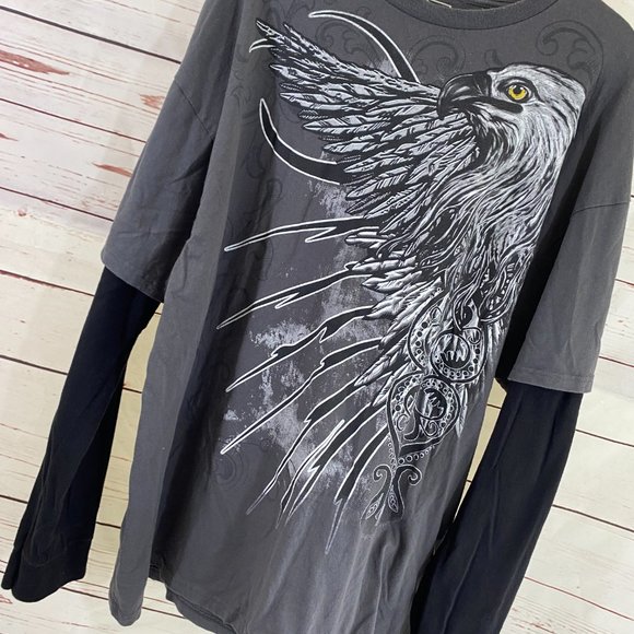 SOLD TNT Animal Planet Bald Eagle Long Sleeve T-Shirt NWOT Men's - Picture 8 of 10